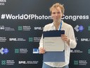 CEPS CDT student recognised for scientific contributions of outstanding quality to optics and photonics