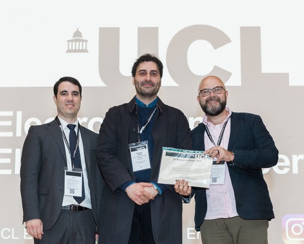 Photo of the Award presentation at the Festival of Research 2025