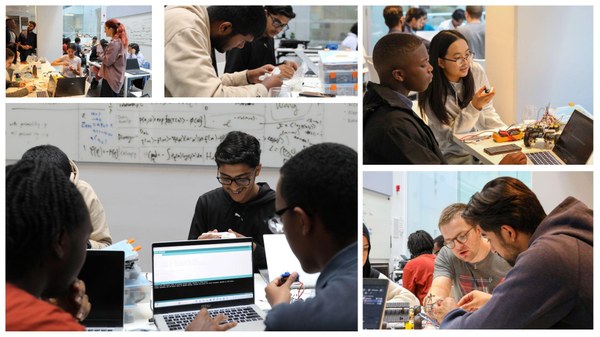 Photo of students at Neuronauts Summer Camp